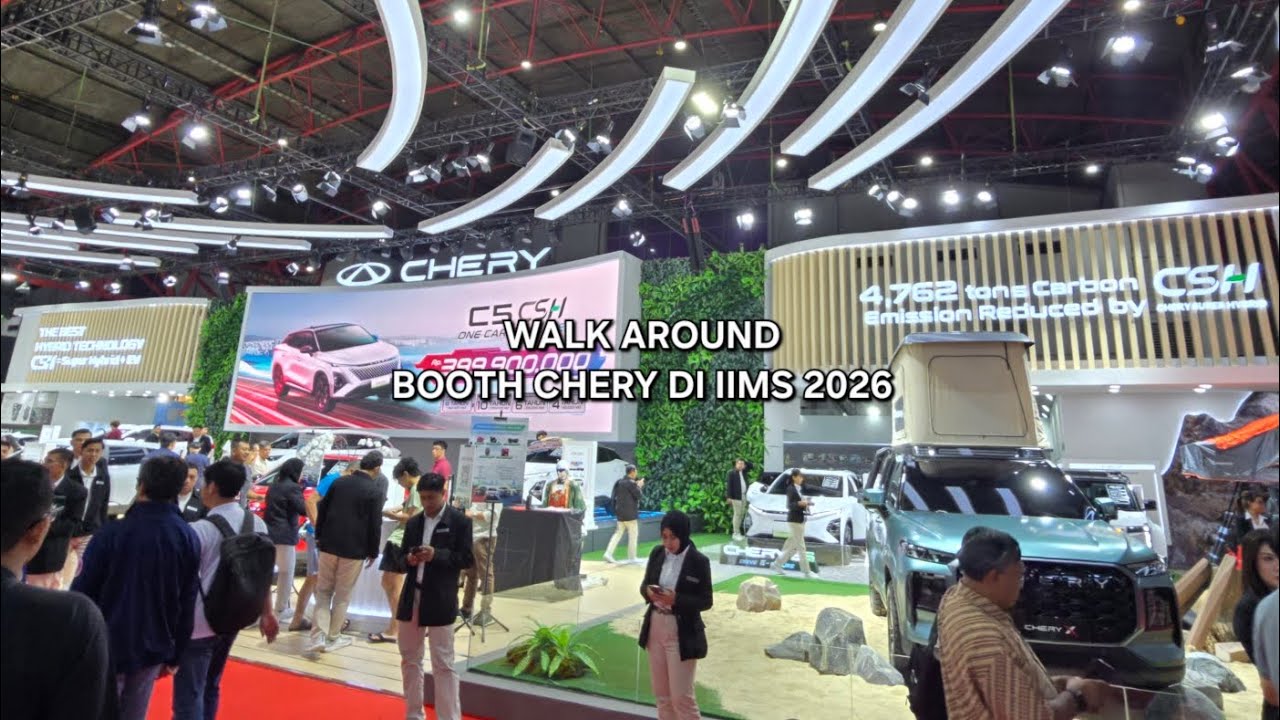 WALK AROUND BOOTH CHERY DI IIMS 2026