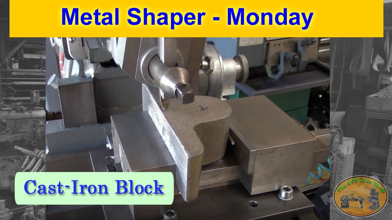 Metal Shaper Monday - Cast Iron on the Atlas 7B
