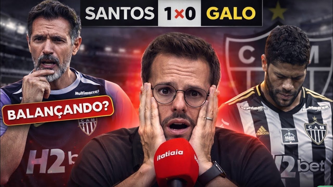 SANTOS 1X0 GALO: PANZI N&Atilde;O POUPA NINGU&Eacute;M E MANDA O PAPO REAL SOBRE O TRABALHO DO BARBA AGORA!