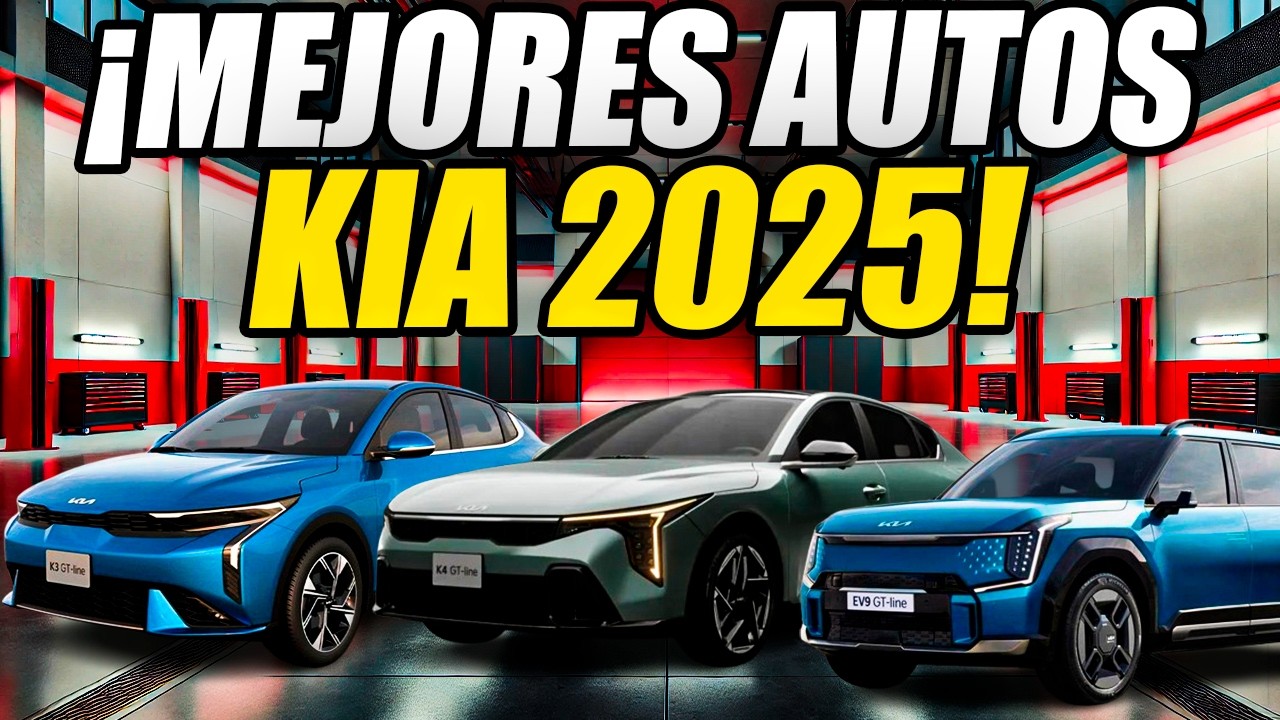 10 Mejores AUTOS de KIA ➜ que S&Iacute; DEBES COMPRAR en 2025