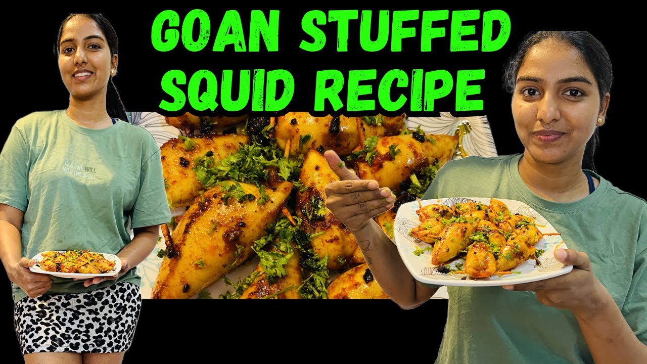 🦑GOAN STUFFED SQUID RECIPE🦑