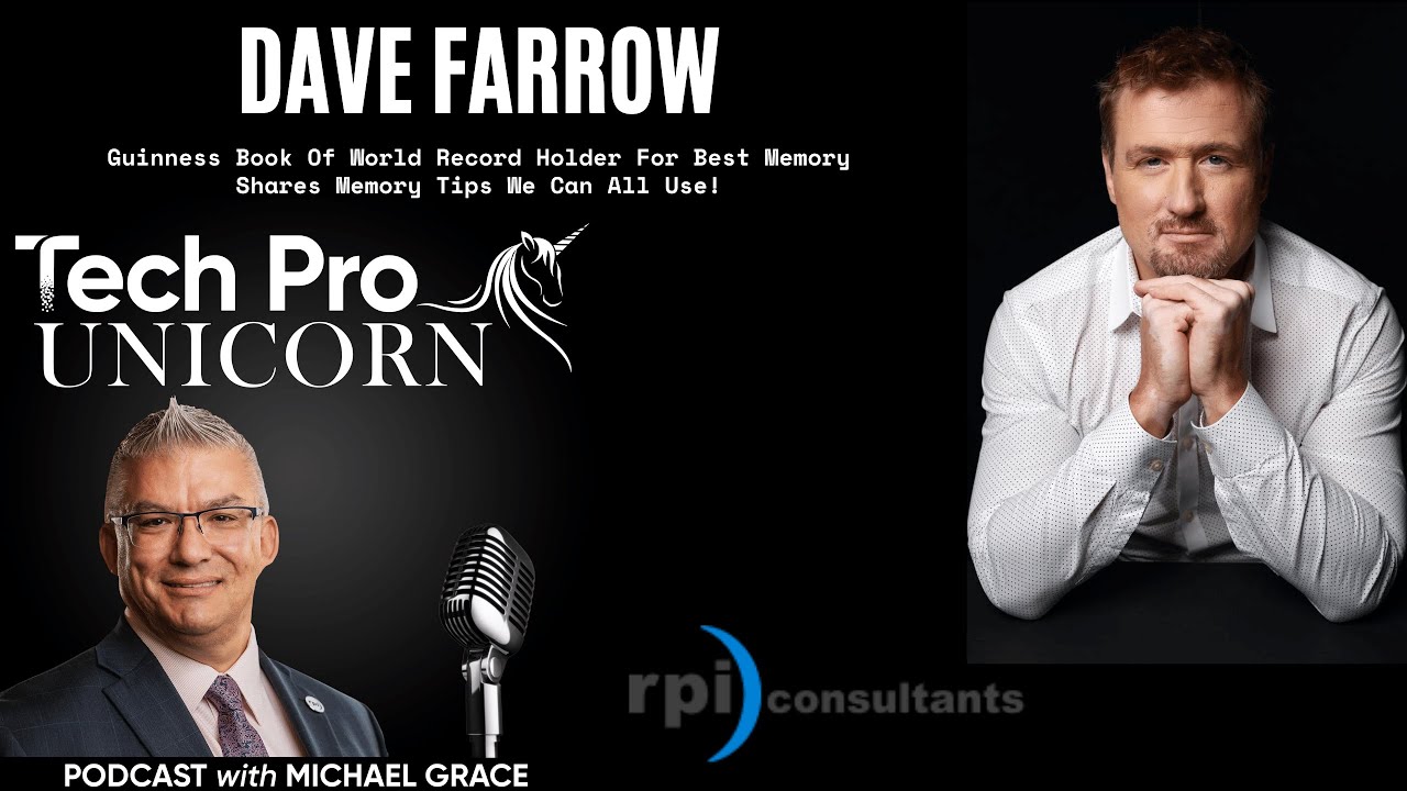 Guinness World Record Holder For Greatest Memory Shares Tips  - Dave Farrow