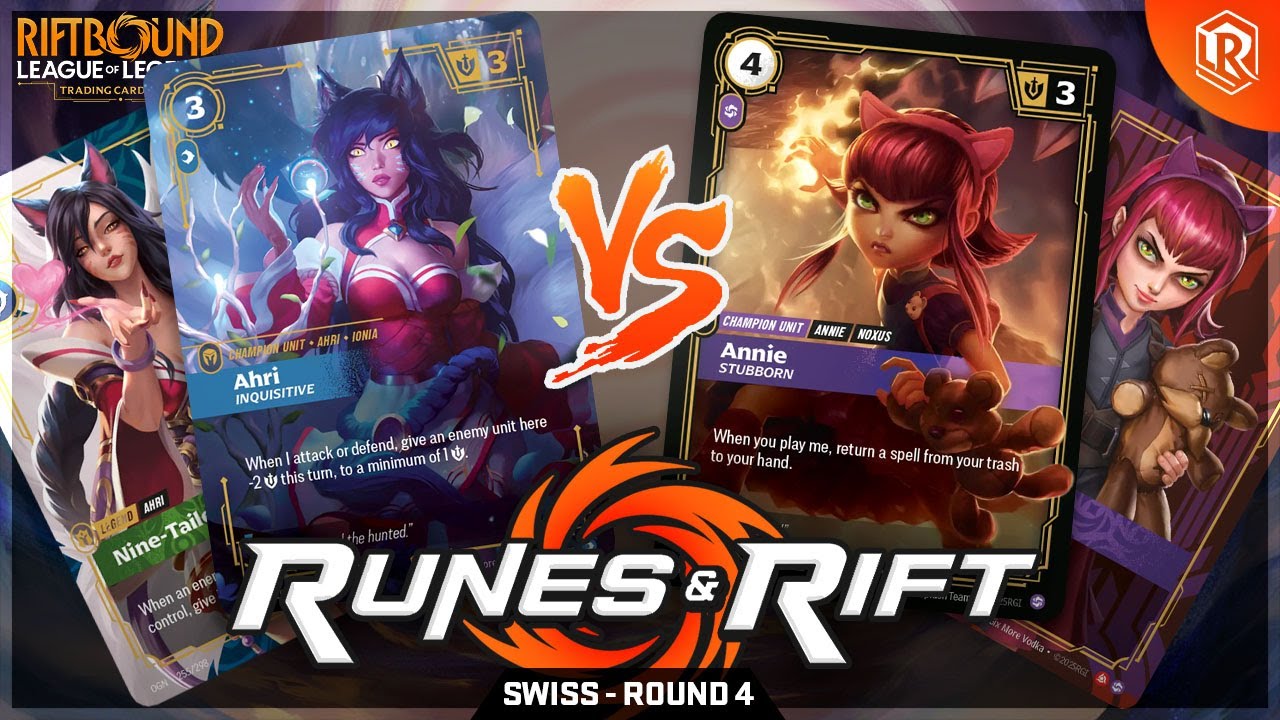 Riftbound Weekly Tournament 5 &ndash; Round 4 | Annie vs Ahri | Runes & Rift