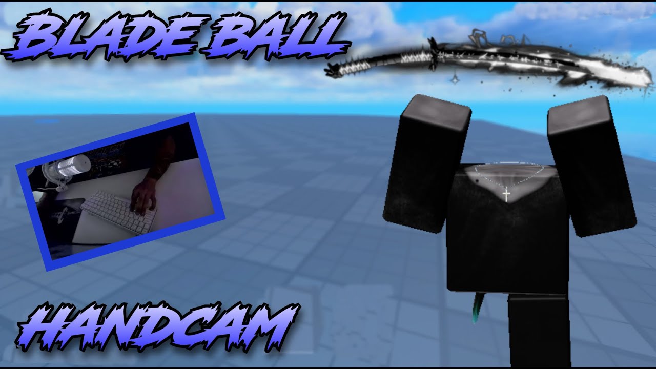 Игрок Evade играет в мяч с блейдом (камера Handcam)