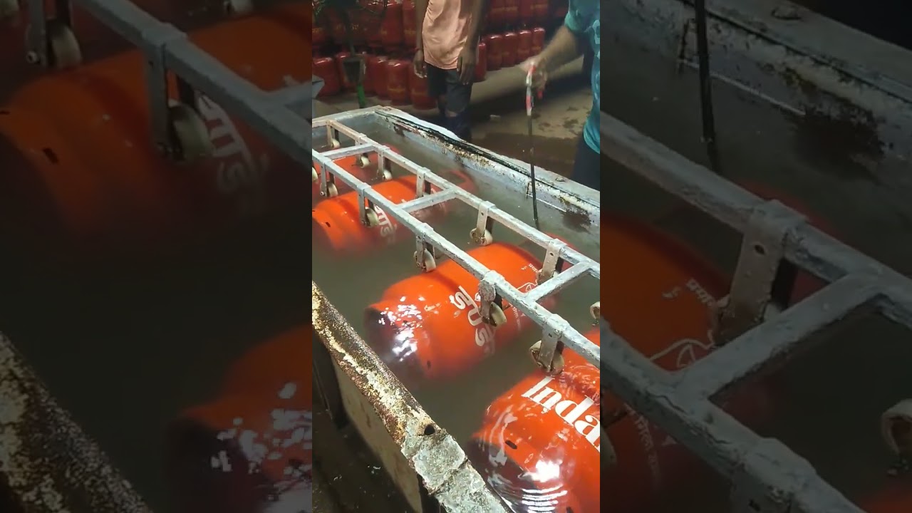 lpg gas cylinder manufacturing #viral shorts