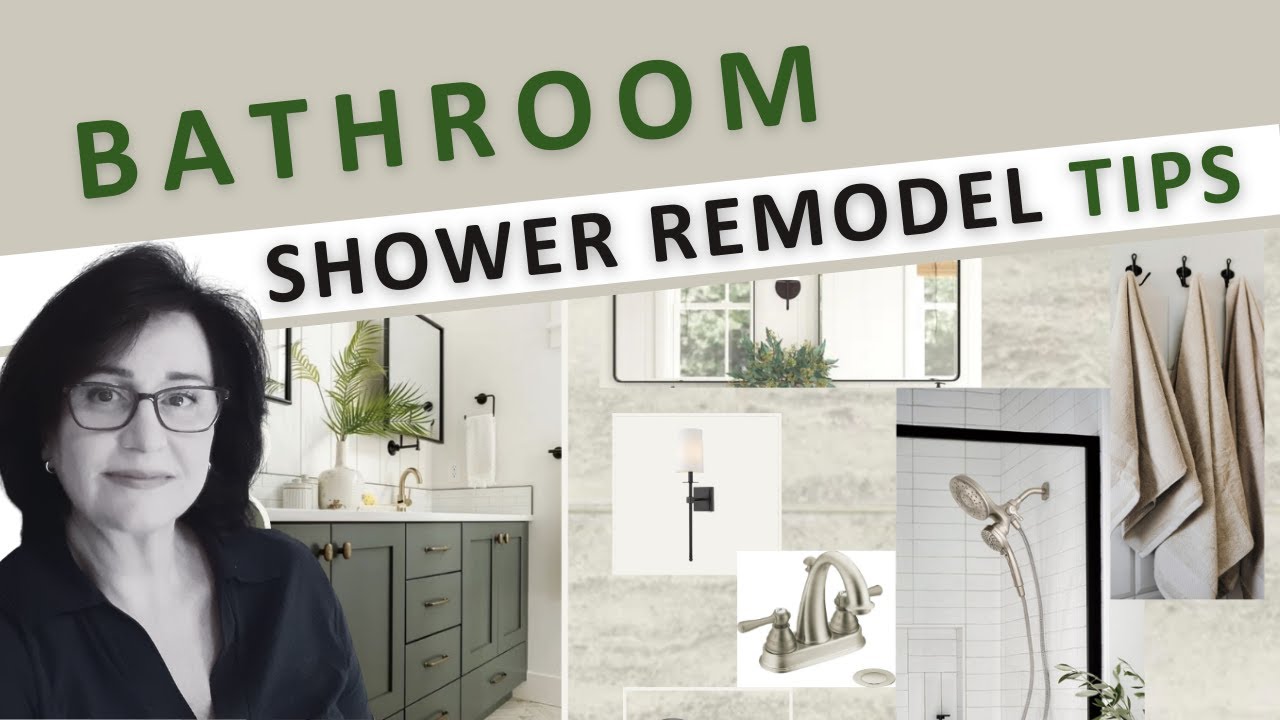 BATHROOM | Shower Remodel | DESIGNER TIPS