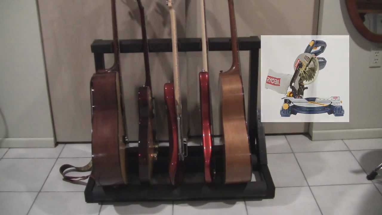 Build MultiStand for your Guitars and Basses