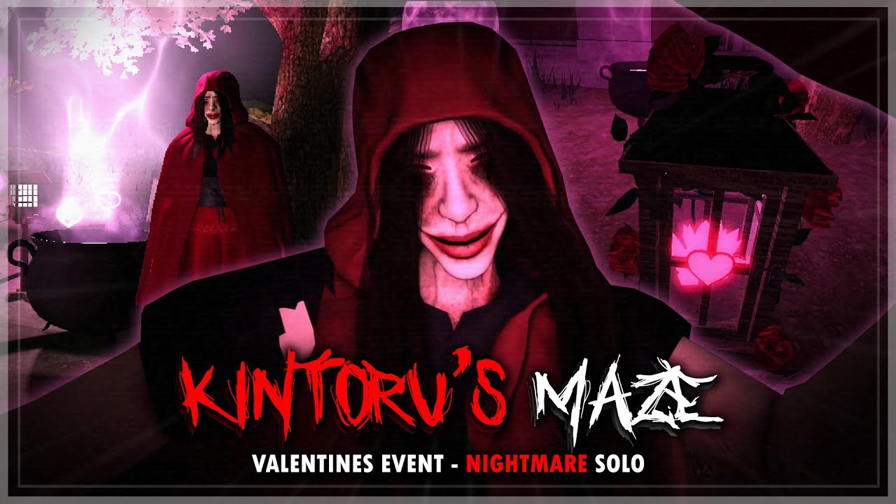 Kintoru's Maze - Valentines Event - Nightmare Solo (Full Walkthrough) | Roblox
