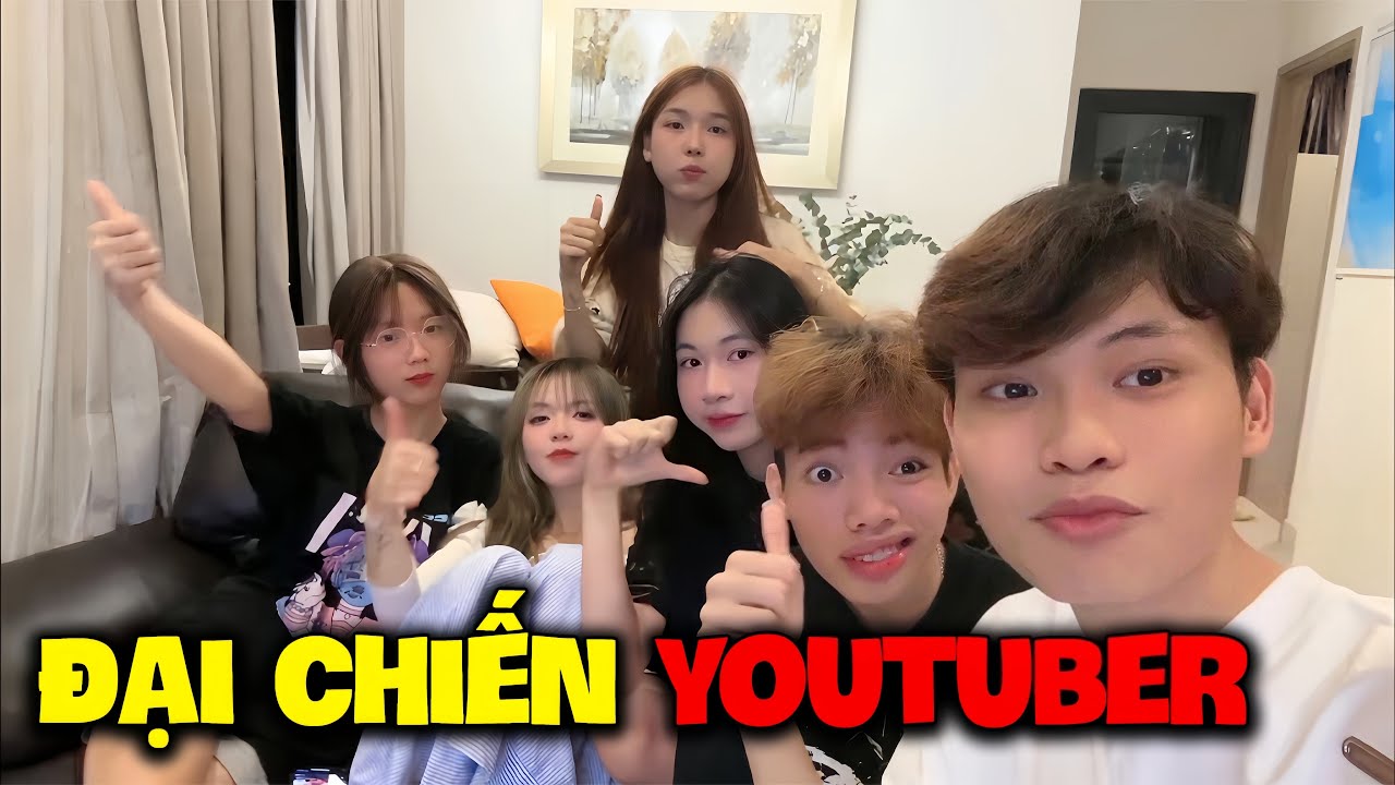 Đại Chiến Free Fire Cùng Những YouTuber !!!