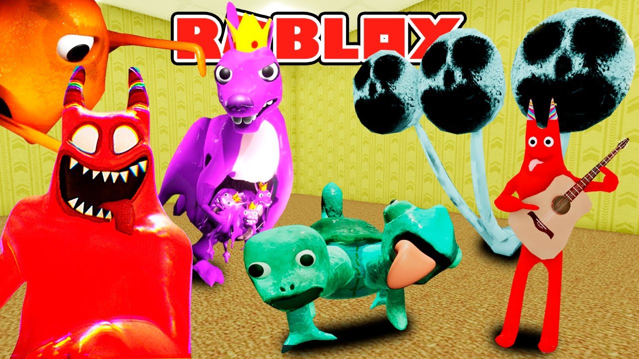 LOS NUEVOS PERSONAJES DE GARTEN OF BANBAN CAPITULO 3 EN LOS BACKROOMS | JehxTp