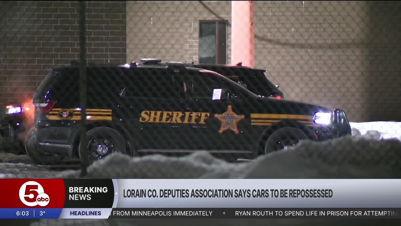 Dozens of Lorain County sheriff deputies' police cruisers could be repossessed