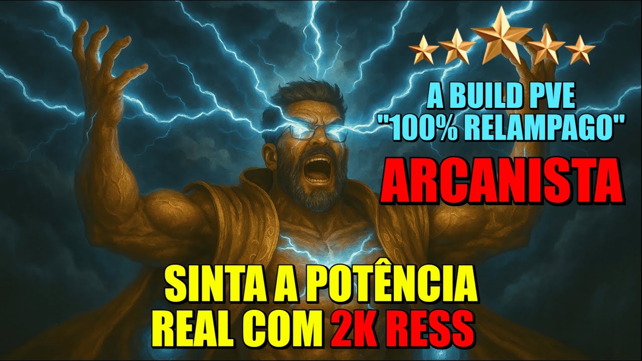 A MELHOR BUILD PVE do ARCANISTA pos NERF faz 600M com 2K de RESS!