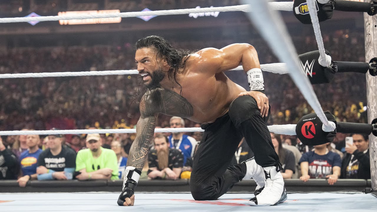 ROMAN REIGNS & JEY USO VS. BRON BREAKKER & BRONSON REED WWE SUMMERSLAM