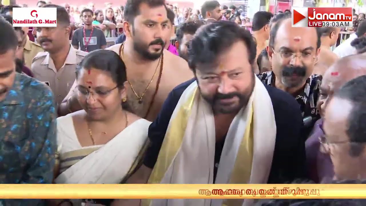 12-ാം തവണയും ജയറാമെത്തി; ചോറ്റാനിക്കര ദേവിയുടെ സന്നിധിയിൽ നടൻ്റെ പവിഴമല്ലിത്തറമേളം | JAYARAM