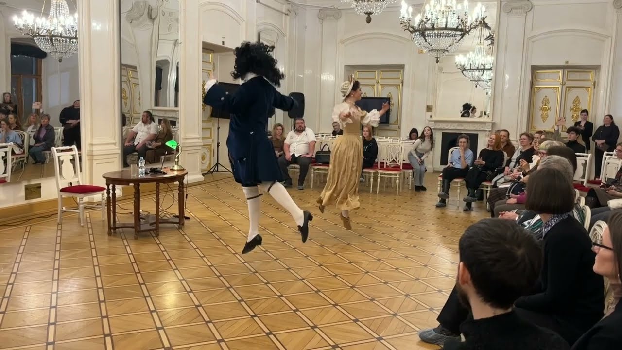 La Bretagne. Baroque dance in Sheremetiev Palace St. Petersburg