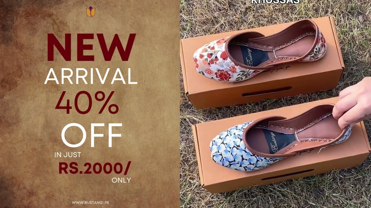 Bustangi Casual Khussa | Affordable, Trendy & Comfortable | Rs.2000/ | #casualkhussa #youtubeshorts