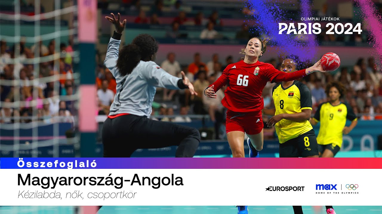 Olimpia 2024 | Magyarország - Angola női kézilabda-mérkőzés | Összefoglaló