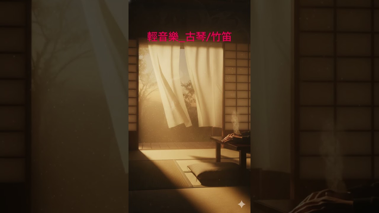 輕音樂_古琴/竹笛系列 #放鬆療癒 #冥想 #閱讀背景音樂 #純音樂
