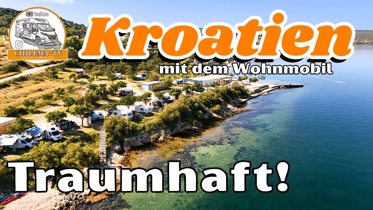 Kroatien mit dem Wohnmobil - Campingplatz AdriaSol - klein aber fein
