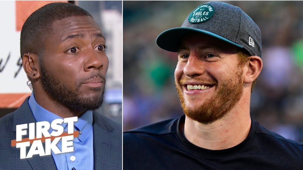 Carson Wentz will play at an MVP level and lead Eagles to NFC title game &ndash; Ryan Clark | First Take