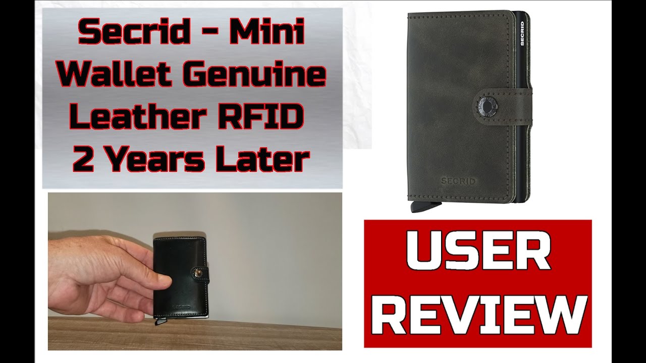Secrid Wallet Demonstration and Review  - Still Holding Up after 2 Years