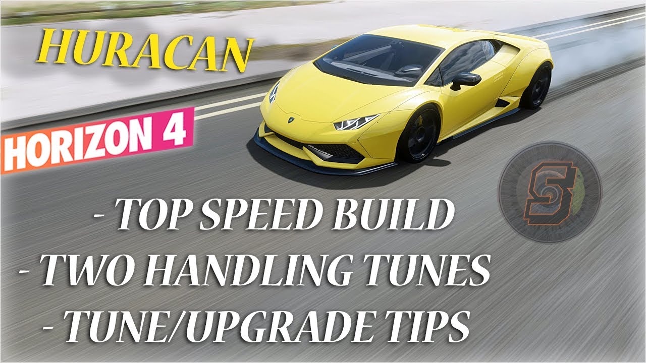 Forza Horizon 4 Huracan Wide Body Tune + How To Get! FH4 Huracan Build + Top Speed - Build/Tune Tips