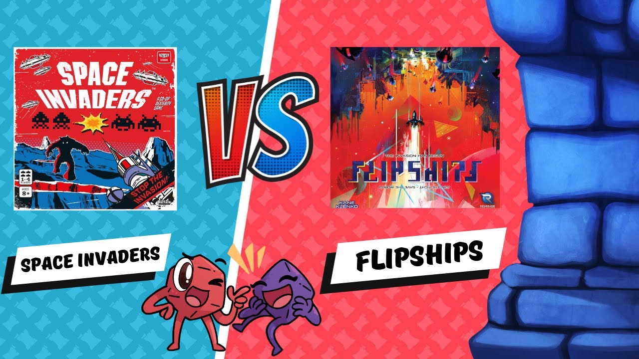 Flipships vs Space Invaders: They're coming.... choose your weapon