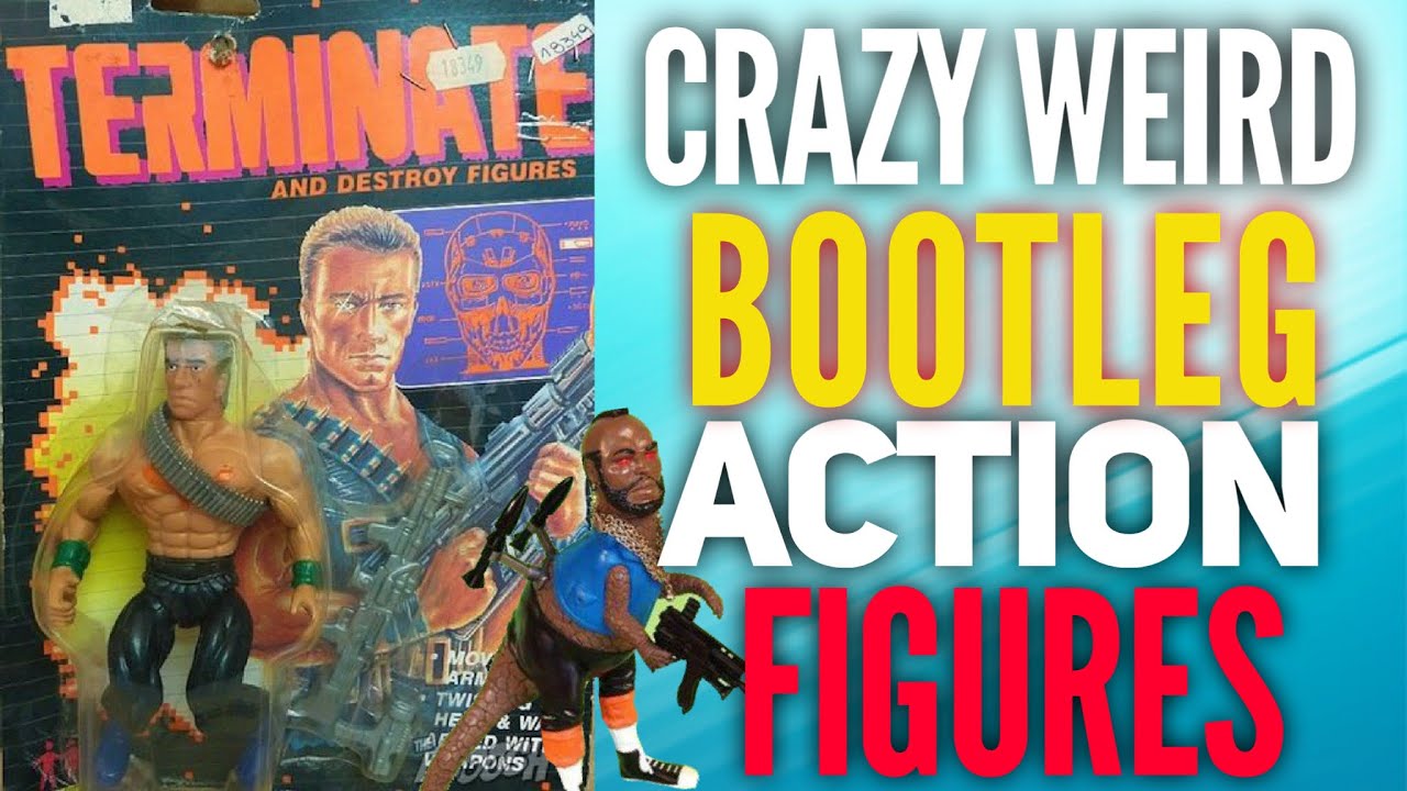 Crazy Weird Bootleg Action Figures!