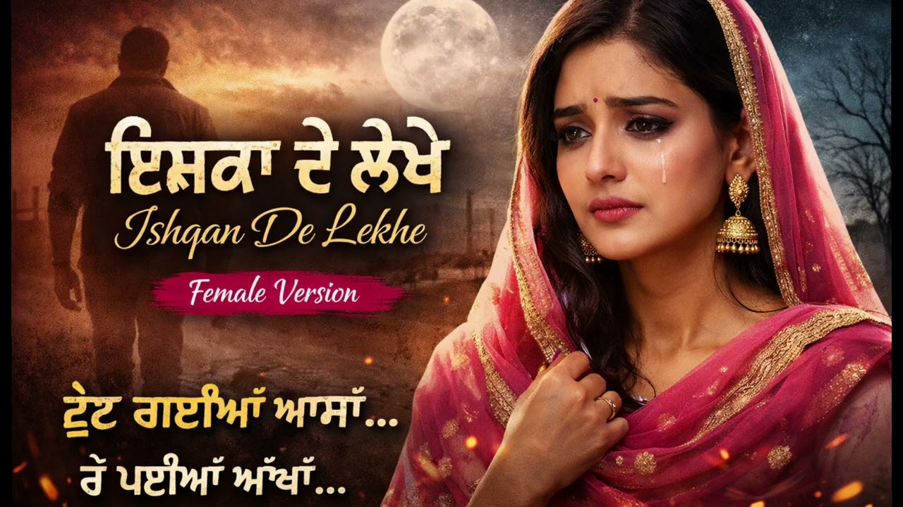 Ishqan De Lekhe (Female Version) | Punjabi Sad Love Song | Latest Punjabi Song | Gani AI Music