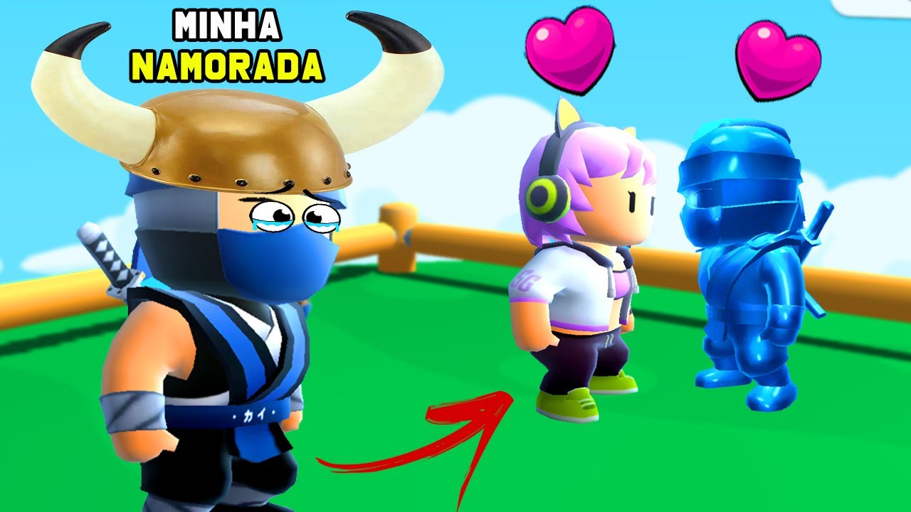 UM CORNO NO STUMBLE GUYS MINHA NAMORADA ME TRAIU COM MEU AMIGO