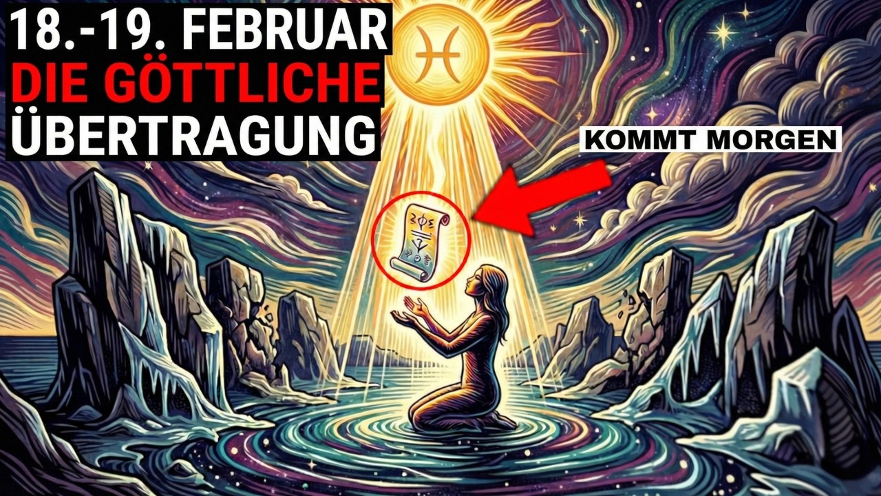 MORGEN: Fische-Sonne löst deine Blockaden - Göttlicher Download den du erwartest (18. Feb)