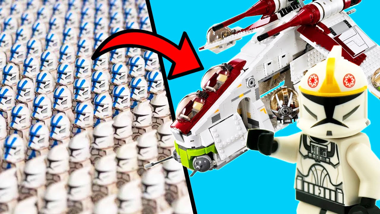 I Built a New LEGO Clone Army to Fill the UCS Gunship!