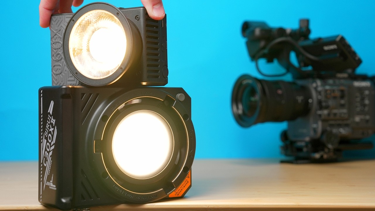 small, but POWERFUL Lights | SIRUI C300XII and 60X