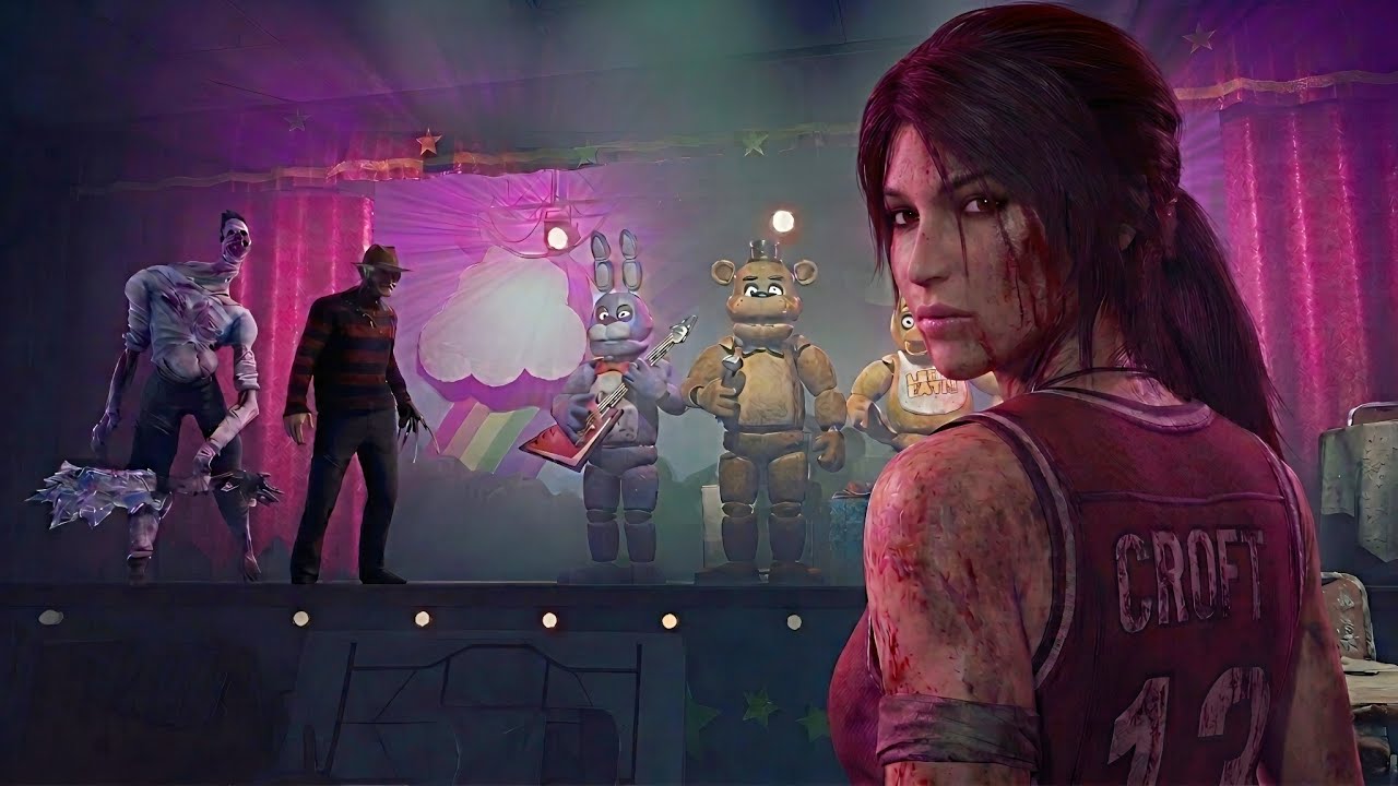 1 Hour of PEAK Lara Croft Gameplay (Dead by Daylight)