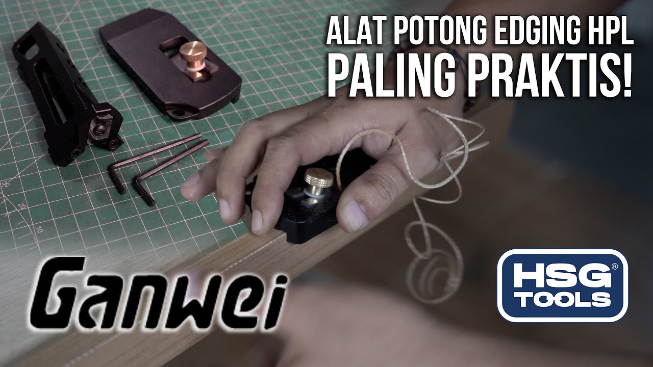 ALAT YANG WAJIB KALIAN MILIKI UNTUK MEMANGKAS EDGING HPL!! GANWEI 0020 KETAM PEMOTONG SUDUT.