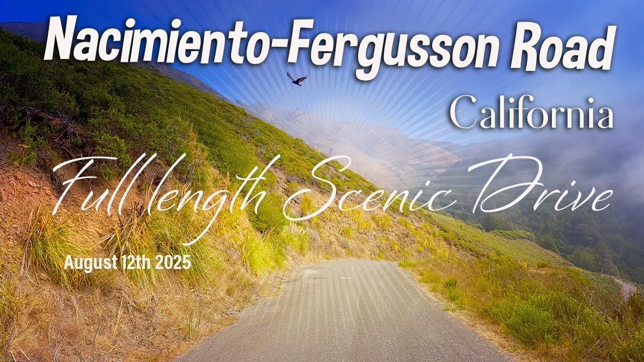 CALIFORNIA'S MOST SCENIC MOTORCYCLE ROAD (but in a Jeep) The Nacimiento-Fergusson Road 8/12/25