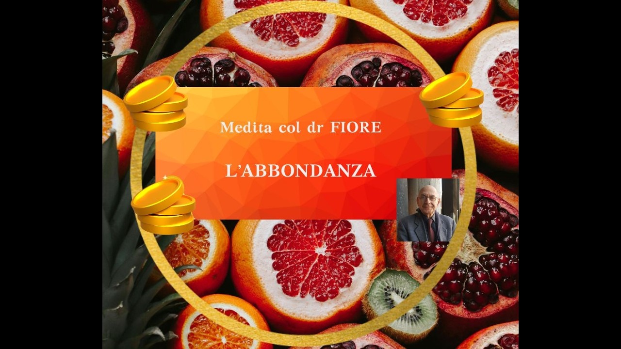 Meditazione del dr Fiore sull'abbondanza