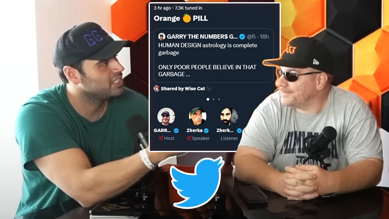 Jon Zherka HILARIOUS Twitter Space with Gary GG33