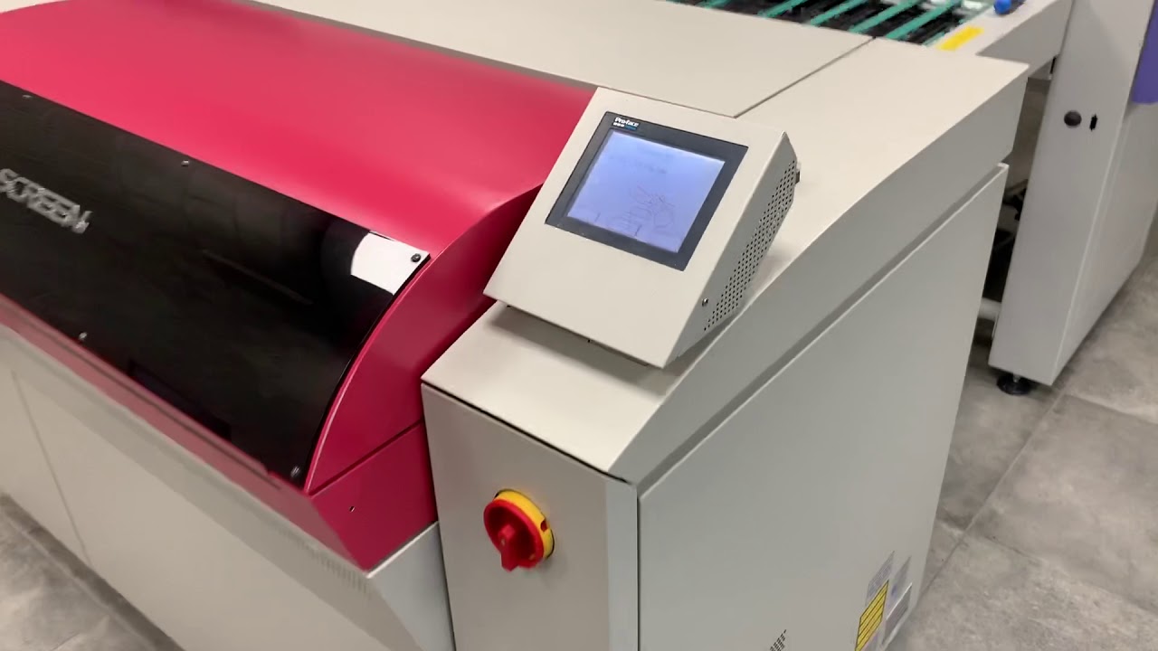 Screen PlateRite PT-R4100 thermal ctp recorder