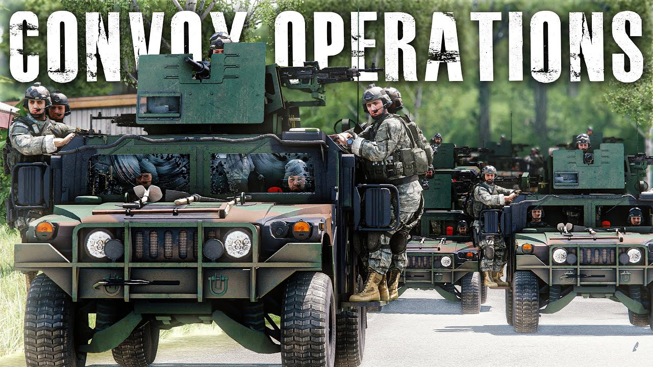 Using a 60-Man Convoy to HUNT DOWN War Criminals | Arma 3 Milsim Operation