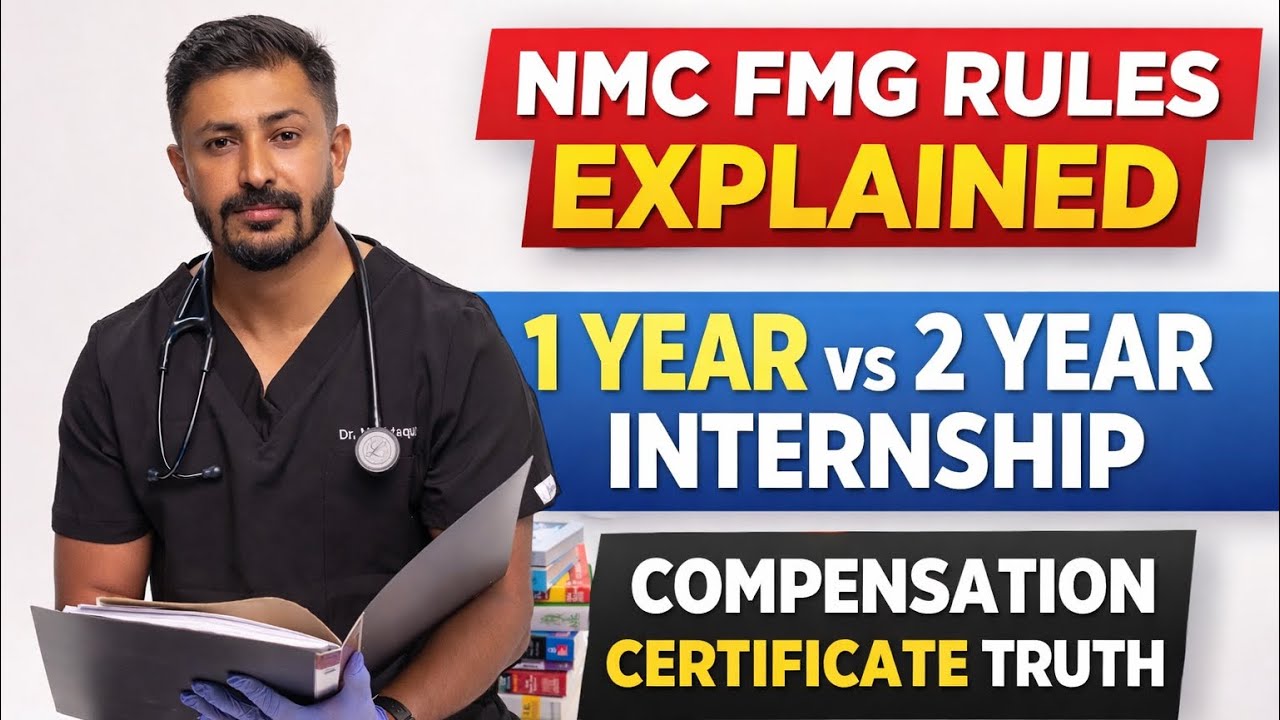 5th March NMC Rules Explained | 1 Year vs 2 Year Internship & Compensation Certificate Truth