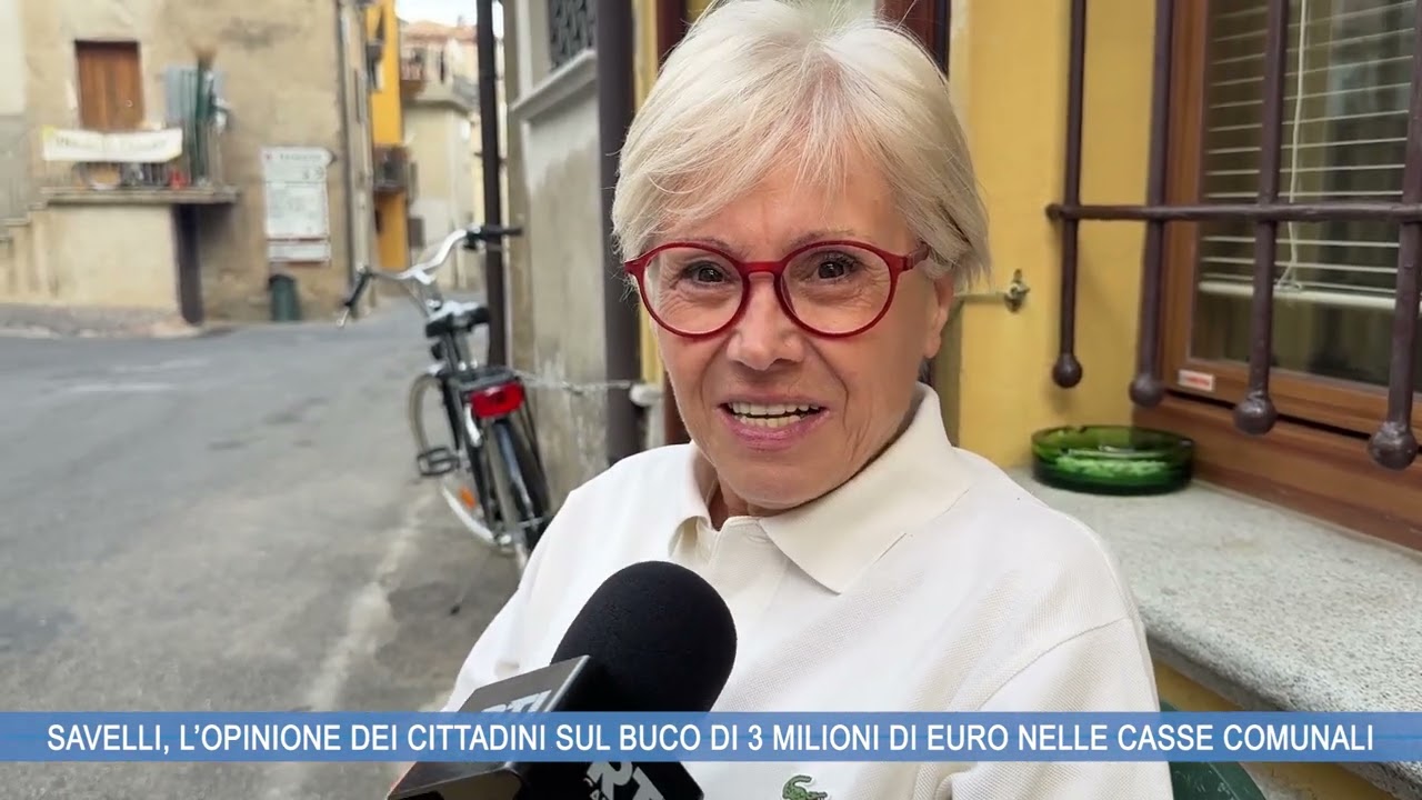SAVELLI, L’OPINIONE DEI CITTADINI SUL BUCO DI 3 MILIONI DI EURO NELLE CASSE COMUNALI