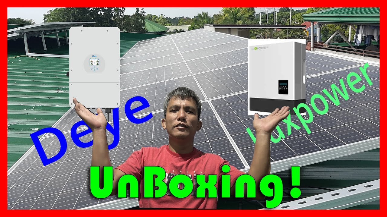 Unboxing Deye & Luxpower #solar #solarenergy