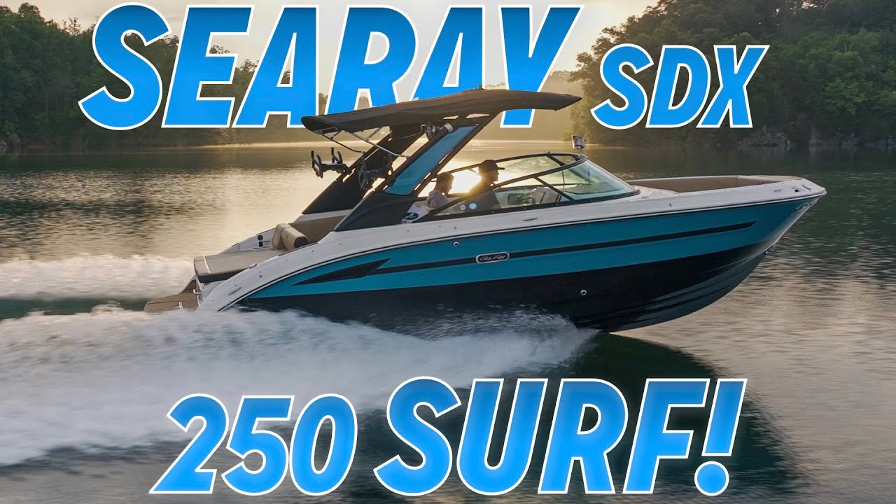 Sea Ray SDX 250 Surf Walkthrough – Forward-Facing Drive Safety Demo