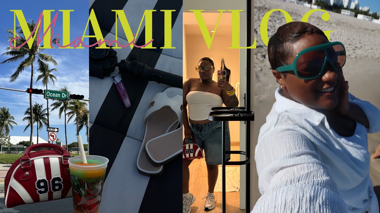 Miami Vlog 🌴 | Dressing Cute, Drinking Pretty & Living Soft 🐆🩷