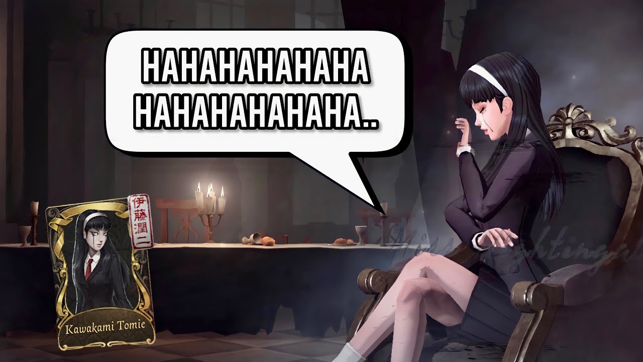 Identity V | TOMIE AND HER EVIL LAUGH! | Dream Witch “Kawakami Tomie” Gameplay