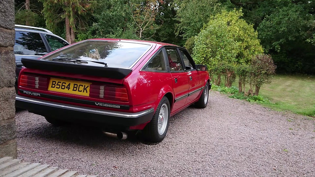 Rover SD1 Vitesse Revving