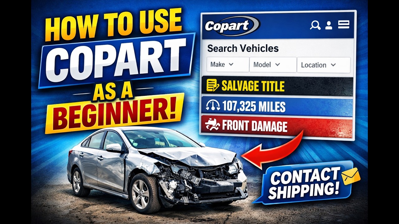 How to Use Copart as a Beginner