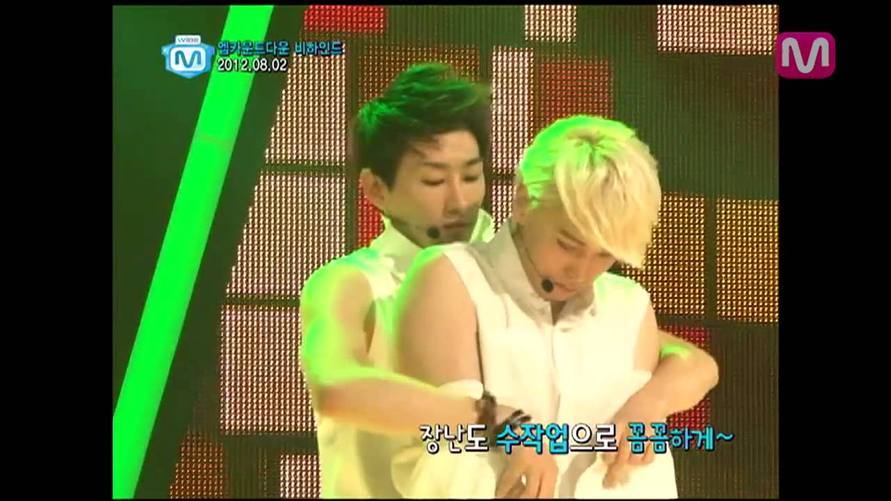 BoA,SuperJunior,Beast,Apink,RhythmPower @Mcountdown backstage 2012.08.02
