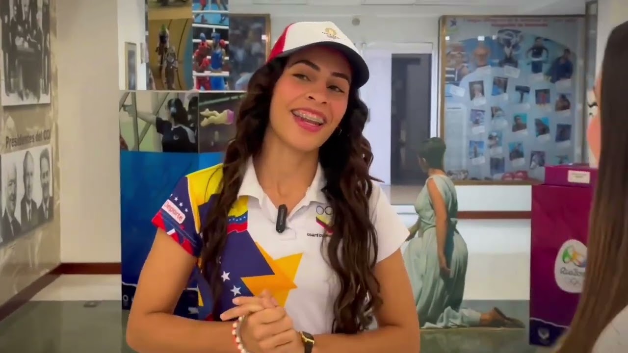 khaterine Paredes esgrimista venezolana clasificada a los JJOO de Paris 2024.